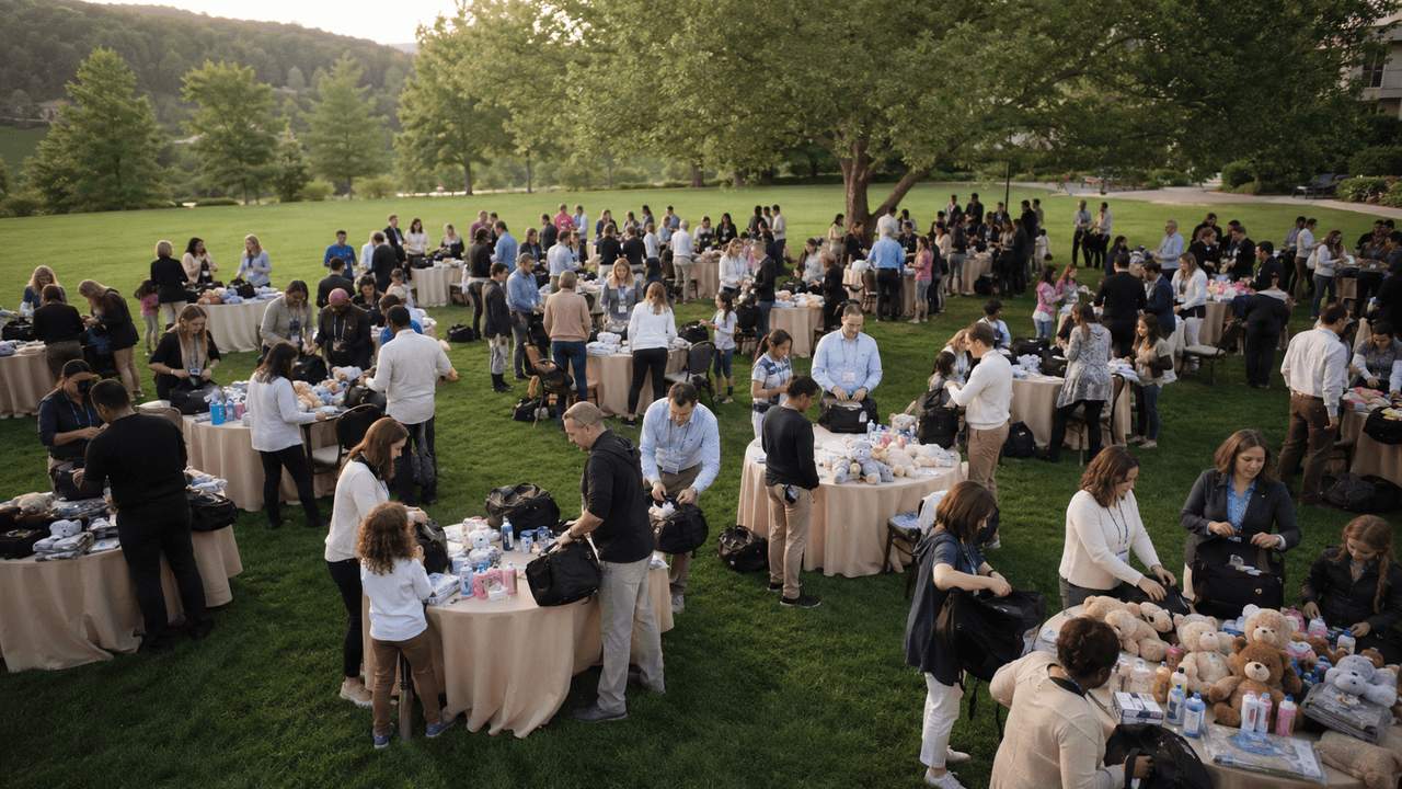 Mission Fresh Start Lawn — Operation You Matter team building with Building Teams